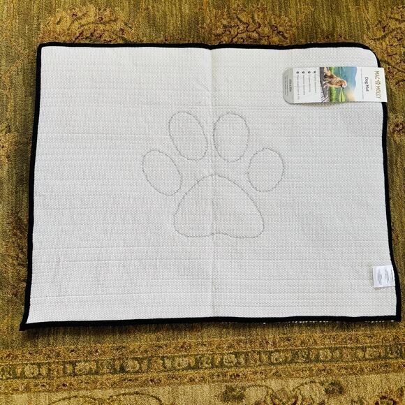 Mac & Molly Microfiber Washable Non Slip Muddy Paws Dog Mat 35" by 27" NEW - Picture 6 of 11